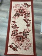 Nieuwe Loper met Bloemmotief, Minder dan 50 cm, Ophalen of Verzenden, Rechthoekig, Rood