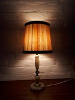 Vintage retro tafellamp oud onyx Design Mid Century jaren 50, Huis en Inrichting, Lampen | Tafellampen, Stof, Ophalen of Verzenden
