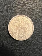 25 cent 1928, Postzegels en Munten, Munten | Nederland, Ophalen of Verzenden, Koningin Wilhelmina, 25 cent, Losse munt