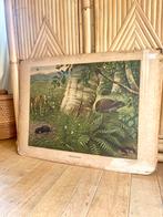 Vintage schoolplaat dieren! Insecteneters 75x100, Ophalen of Verzenden, Natuur en Biologie