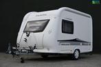 Hobby De Luxe 350 TB Mover|Fietsdrager|Voortent+luifel|TOP!, Caravans en Kamperen, Standaardzit, Hobby, Tot en met 2, Bedrijf