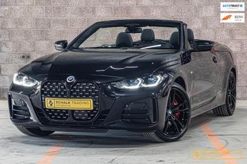 BMW 4-serie Cabrio M440i xDrive|Laser|H&K|HUD|360cam|Fullopt beschikbaar voor biedingen