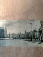 Oude prentbriefkaart Frankfurt Bahnhofplatz 1920, Ophalen of Verzenden, 1920 tot 1940, Gelopen, Duitsland