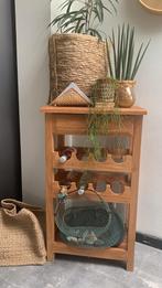 Wijnrek /opbergrek hout, Ophalen, Hout, Minder dan 50 cm