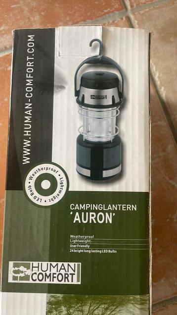 Human Comfort Auron Campinglantaarn LED - Nieuw in Doos beschikbaar voor biedingen
