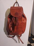 Kamelen leren rugzak uit Marokko, Ophalen of Verzenden, Gebruikt, Overige merken, 30 tot 45 cm