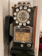 Antieke wandtelefoon, Ophalen