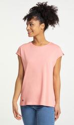 Ragwear vegan top korte mouw neon coral oranje M en XL, Ragwear, Ragwear, Maat 46/48 (XL) of groter, Nieuw