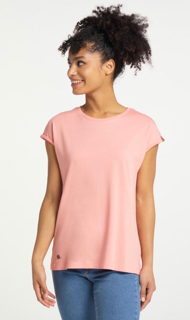 Ragwear vegan top korte mouw neon coral oranje M en XL, Kleding | Dames, Tops, Nieuw, Maat 46/48 (XL) of groter, Oranje, Zonder mouw
