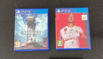 Star Wars Battlefront & FIFA 20 PS4 beschikbaar voor biedingen