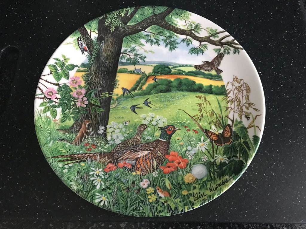 Wedgwood borden 1987, Antiek en Kunst, Antiek | Wandborden en Tegels, Ophalen of Verzenden