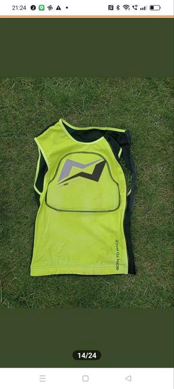 Trial kleding voor kinderen, protectie vest en handschoenen, beschikbaar voor biedingen