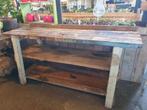 oude werkbank ``WOONWINKEL RUSTIEK``, Antiek en Kunst, Ophalen of Verzenden