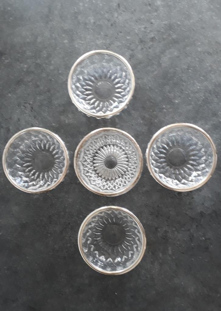 krisstallen vaasjes, Antiek en Kunst, Antiek | Vazen, Ophalen of Verzenden