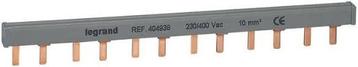 2x Legrand 404938 verbindingsrail tanden 2p 12 modules 10mm² beschikbaar voor biedingen