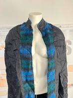 Zeldzame cape poncho Donegal Design mohair wol wool blauw, Kleding | Dames, Ophalen of Verzenden, A, A, Blauw