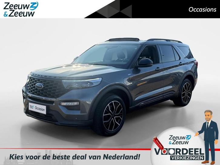 Ford Explorer 3.0 V6 EcoBoost PHEV ST-Line | Winter + zomers, Auto's, Ford, Bedrijf, Te koop, Explorer, 360° camera, 4x4, ABS