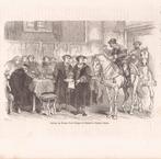 Zutphen. Ruiters van Hertog Karel dringen de Raadzaal binnen, Antiek en Kunst, Ophalen of Verzenden