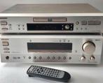 ONKYO TX-DS494 AV VERSTERKER EN ONKYO DV-S555 DVD SPELER, Audio, Tv en Foto, Stereo-sets, Ophalen of Verzenden, Gebruikt, Dvd-speler