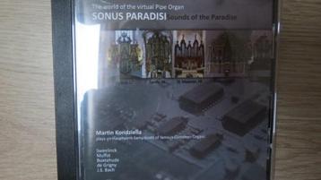Cd: Sonus Paradisi, Martin Kondziella, Hauptwerk, J.S. Bach beschikbaar voor biedingen