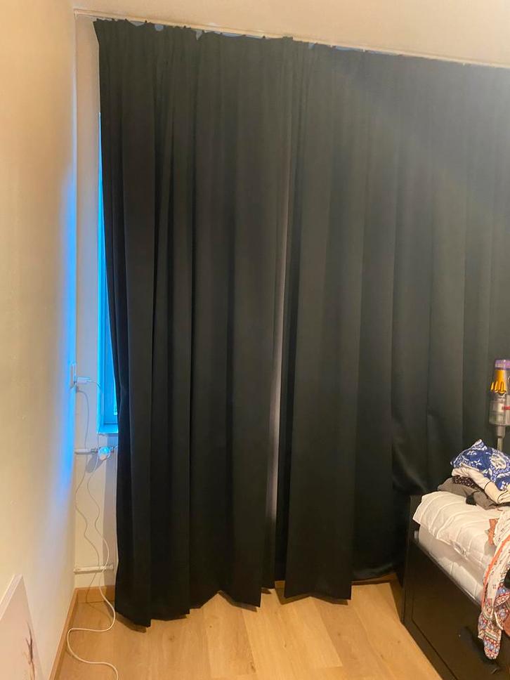 Gordijnen gebruikt, Huis en Inrichting, Stoffering | Gordijnen en Lamellen, Gebruikt, 200 cm of meer, Ophalen