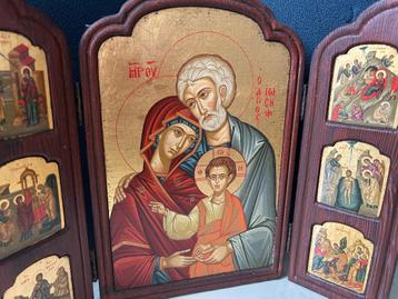 Zeer exclusief uitgave van religieus  Byzantijns drieluik  beschikbaar voor biedingen