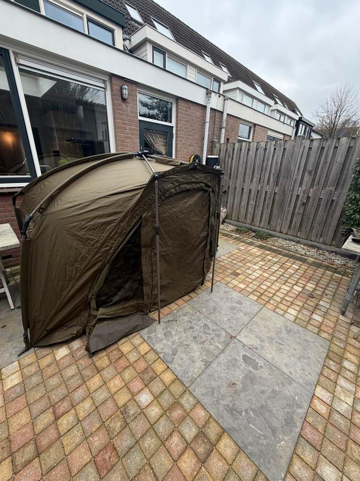 Fox Frontier X Tent - Compleet, Watersport en Boten, Hengelsport | Karpervissen, Zo goed als nieuw, Overige typen, Ophalen of Verzenden