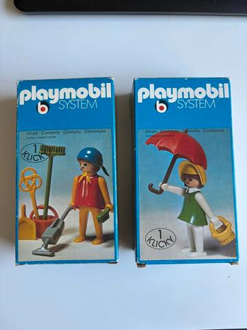 2 doosjes playmobil compleet jaren 70.  beschikbaar voor biedingen
