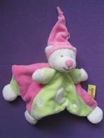 TOODO Knuffeldoekje BEER MET SLAAPMUTS **Nieuw**, Ophalen of Verzenden, Nieuw, Beer