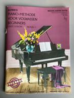 Piano lesboek: Alfred’s piano-methode voor volwassen beginne, Les of Cursus, Gebruikt, Piano, Ophalen of Verzenden