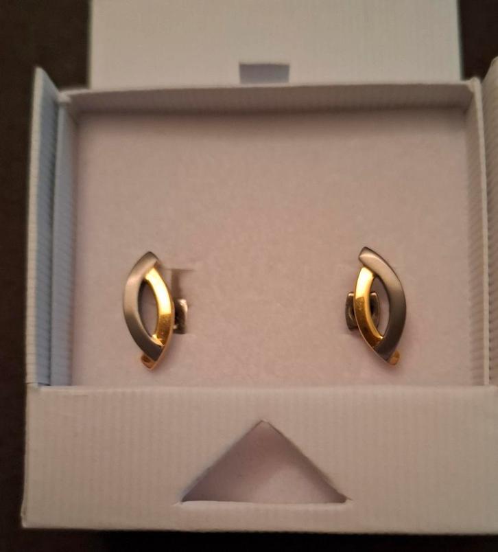 Titanium oorstekers  van Boccia, Sieraden, Tassen en Uiterlijk, Oorbellen, Nieuw, Knopjes of Stekers, Overige materialen, Overige kleuren