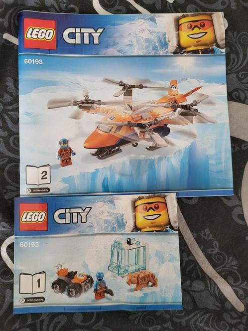 LEGO City Arctic Poolluchttransport - 60193, Kinderen en Baby's, Speelgoed | Duplo en Lego, Gebruikt, Lego, Complete set, Ophalen of Verzenden