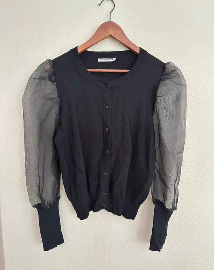 Love Copenhagen Trui cardigan maat M, Kleding | Dames, Truien en Vesten, Zo goed als nieuw, Maat 38/40 (M), Zwart, Ophalen of Verzenden