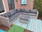 Super kwaliteit loungeset 2600x2600, Ophalen, Zo goed als nieuw, Wicker, Hocker