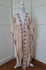 IBZ nieuwe hippie spiegeltjes kaftan kimono L/XL=XL/XXL, Kleding | Dames, Jurken, Wit, Maat 46/48 (XL) of groter, Ophalen of Verzenden