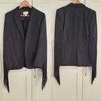 H&M Colbert met Franjes - Maat S (Unisex), H&M, Zwart, Ophalen of Verzenden, Zo goed als nieuw