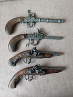4 REPLICA vuursteenpistolen, Ophalen of Verzenden, Landmacht, Duitsland