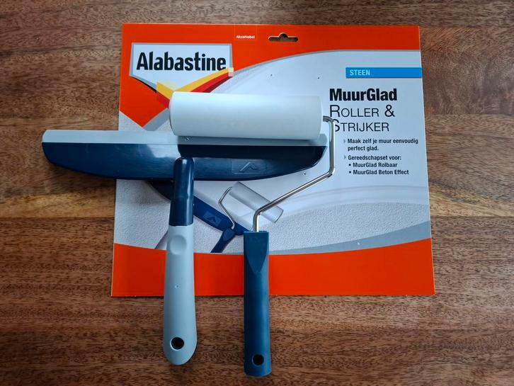 Alabastine MuurGlad Roller & Strijker Set, Tuin en Terras, Hand-tuingereedschap, Nieuw, Overige soorten, Ophalen of Verzenden