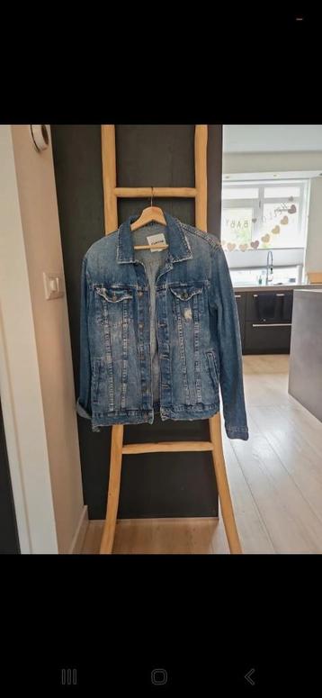 Heren Spijkerjack maat L beschikbaar voor biedingen