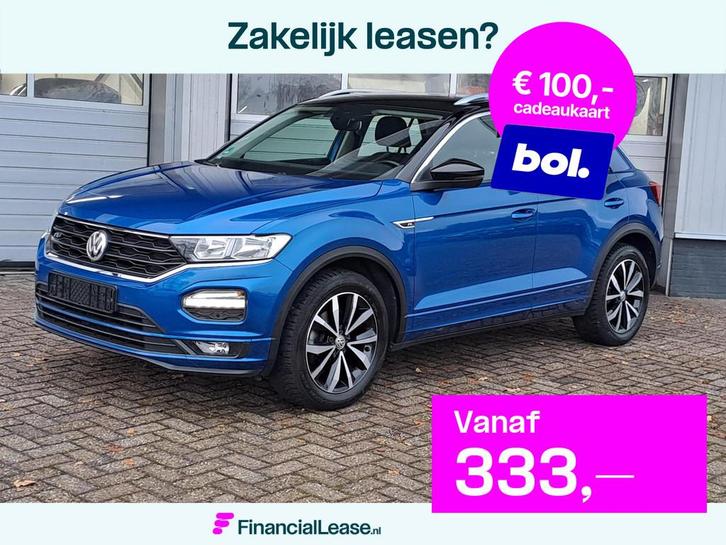 Volkswagen T-Roc 1.0 TSI Style, R-line, Trekhaak, Auto's, Volkswagen, Bedrijf, Lease, Financial lease, T-Roc, ABS, Adaptive Cruise Control