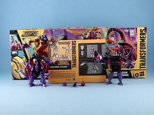 Transformers Buzzworthy Bumblebee CC Skorponok en Skywasp, Overige generaties, Ophalen of Verzenden, Nieuw, Decepticons