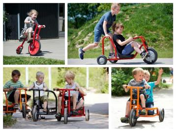 Rijdend materiaal schoolplein, camping, boerderij, KDV beschikbaar voor biedingen