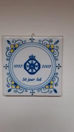ANWB Tegel Koninklijke Tichelaar Makkum, Antiek en Kunst, Antiek | Wandborden en Tegels, Ophalen of Verzenden