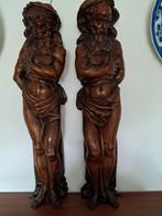 Beelden Notenhouten, Antiek en Kunst, Ophalen