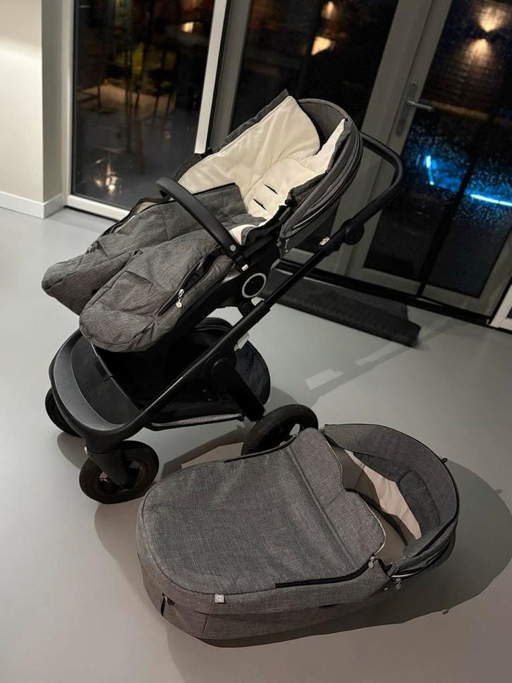 Stokke Trailz Kinderwagen Set + Cybex Autostoel Set Compleet, Kinderen en Baby's, Kinderwagens en Combinaties, Zo goed als nieuw