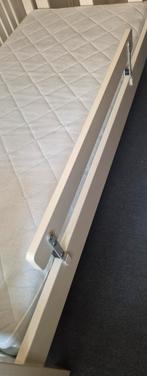 Kinder-/kleuterbed compleet met beddengoed., Ophalen, Jongetje of Meisje, Wit, Dekbedovertrek