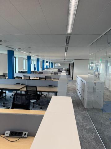 Kinnarps Zit-sta Duo bureau met scheidingswand ,29 stuks - afbeelding 20