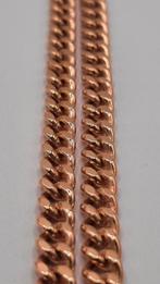 gouden coban link ketting 14kt, Www.bredajuwelier.nl, Nieuw, Ophalen of Verzenden, Www.bredajuwelier.nl