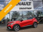 RENAULT Captur 160PK-PLUG IN HYBRID-RS LINE-17DKM-NAVI-CAMER, Auto's, Renault, Automaat, Gebruikt, 4 cilinders, Leder en Stof