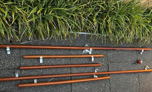 Houten trapleuningen (ophalen voor een fles wijn;)), Doe-het-zelf en Verbouw, Ladders en Trappen, Gebruikt, Trap, Minder dan 2 meter
